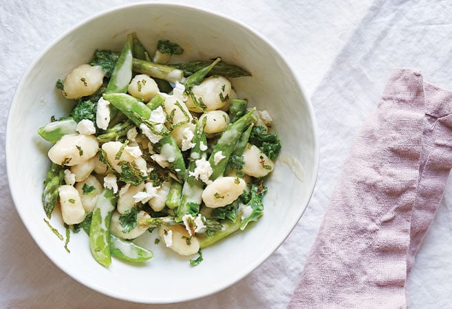 Gnocchi with Spring Vegetables