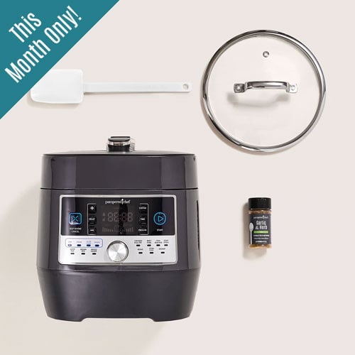 showing Quick Cooker Start-Up Kit contents