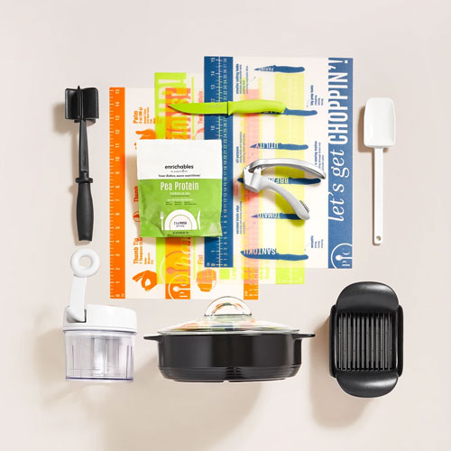 showing Starter Kit Kit contents