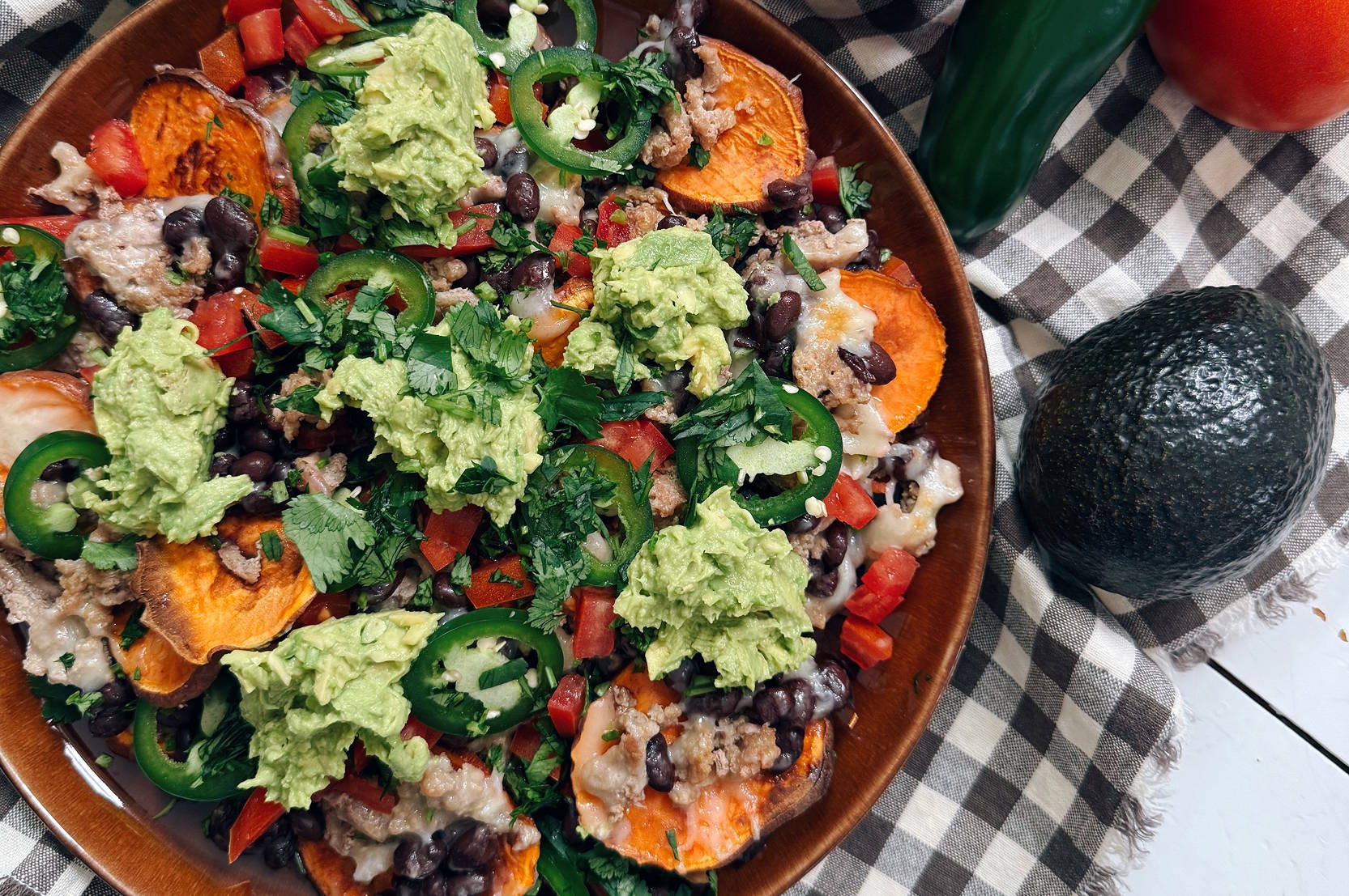 Sweet Potato Nachos
