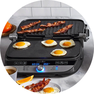 Deluxe Electric Grill Griddle Pampered Chef US Site