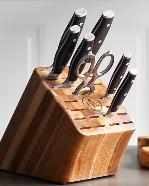 Pampered Chef Stainless Steel Kitchen Knife Sets