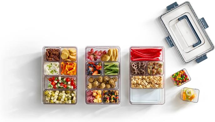 Fully-loaded Snackle Boxes