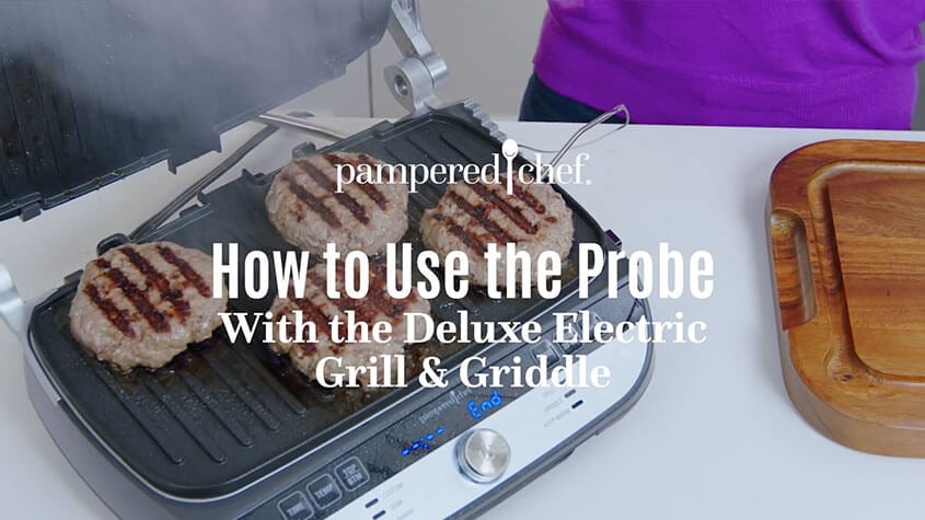 Pampered Chef Deluxe Electric Grill & Griddle 100348