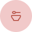 spoon over bowl icon