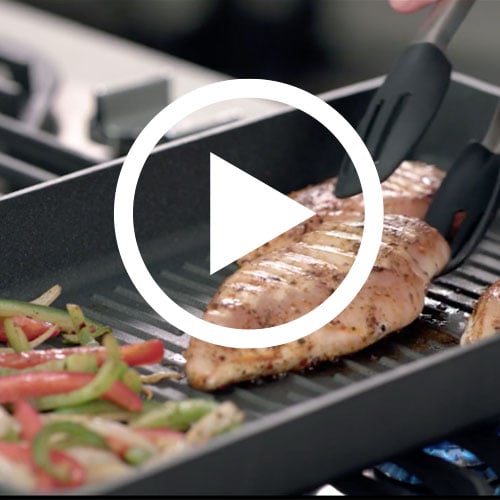 Play Nonstick Double Burner Grill Video