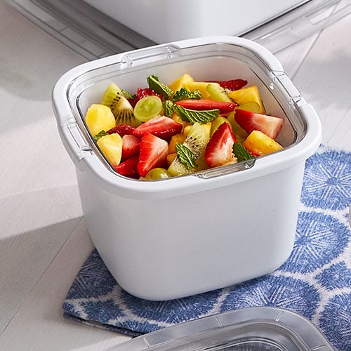 Pampered Chef 1-Quart Insulated Serving Bowl with Clear Lid Item# 100262