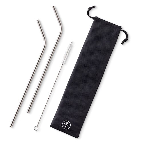 Metal Straws Reusable Mix Color Stainless Steel Drinks Straws Party