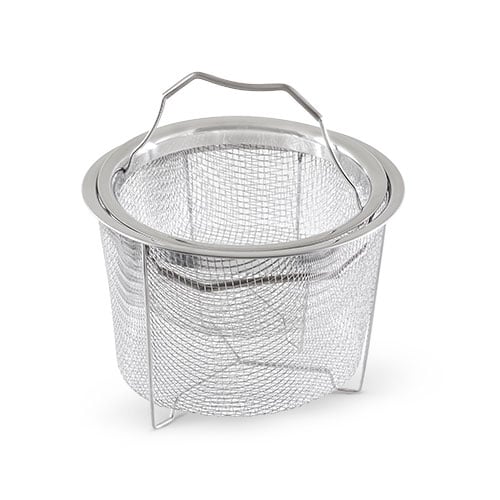 Instant Pot Official Mesh Steamer Baskets - Set of 2, Small and Large