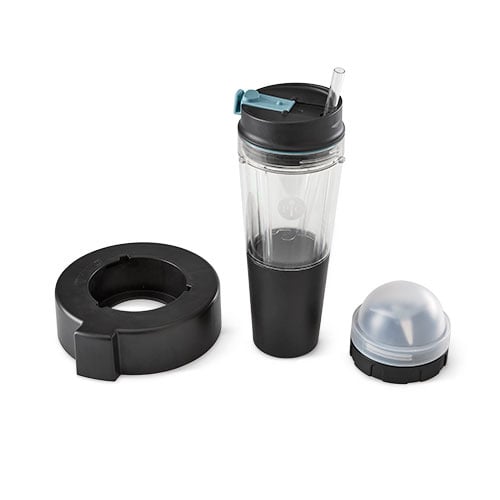 Disposable cup attachment for Ninja Blenders