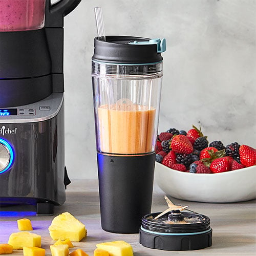 Deluxe Cooking Blender Smoothie Cup & Adapter - Shop | Pampered Chef US Site
