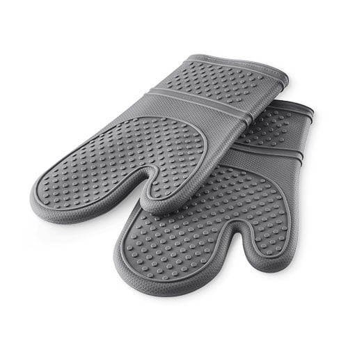 SafeMitt 15 Gray Silicone Oven Mitt