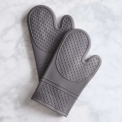 Silicone Oven Mitt Set