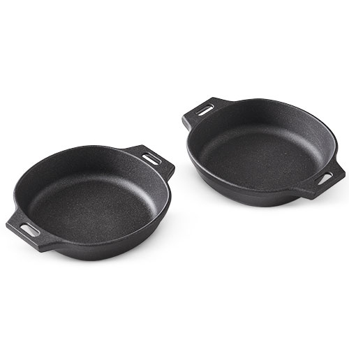 Pampered Chef 5.5 Cast Iron Skillet Set