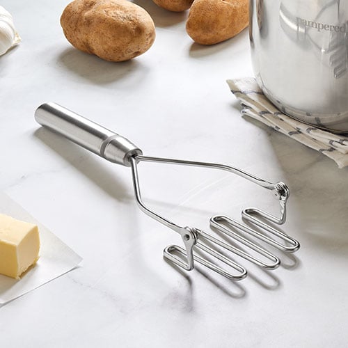 Spring Chef Potato Masher, Stainless Steel Wire Head for Mashed Potato