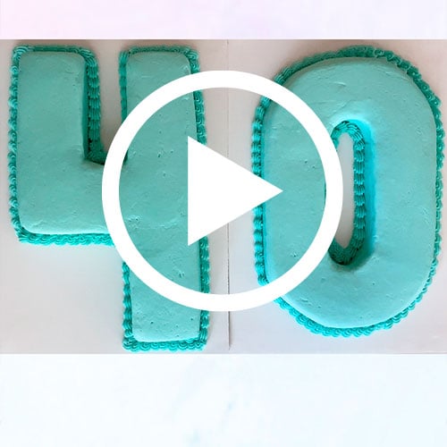 Play Numbers and Letters Cake Pan Video