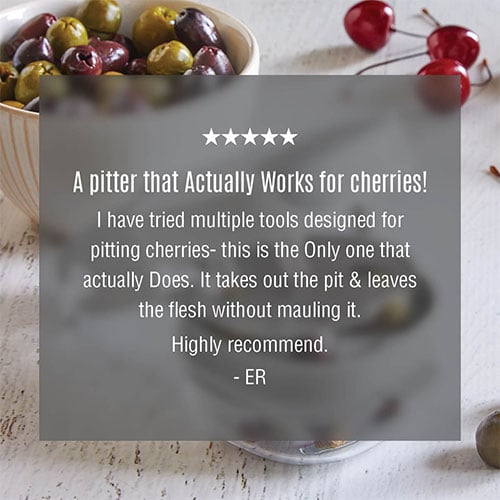 Cherry & Olive Pitter