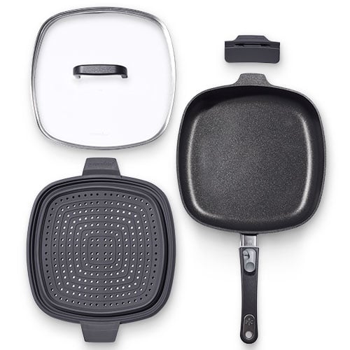 Signature Nonstick Saute & Steam Pan - Shop