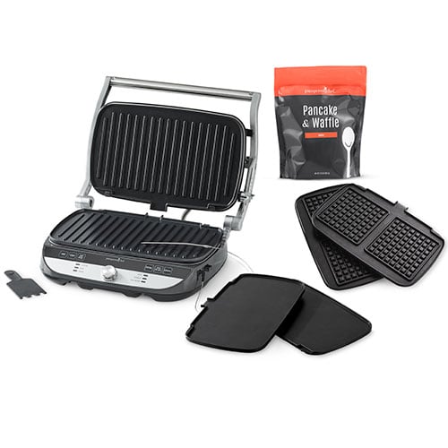 Deluxe Electric Grill & Griddle Set - Shop