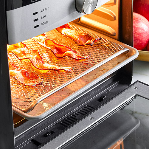 Air Fryer Bacon Cooker Tray Silicone Bacon Rack Tray Grease