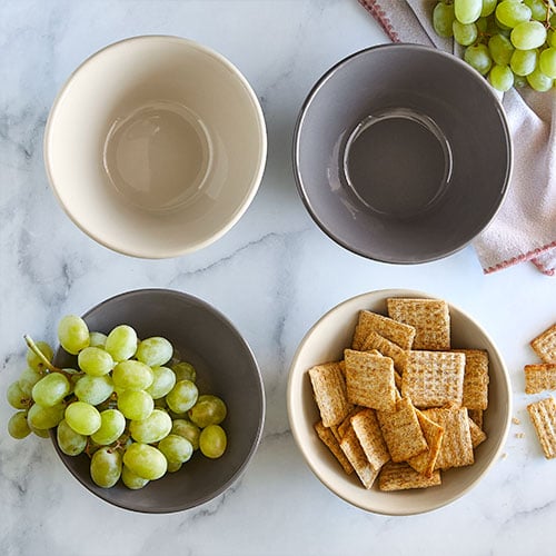 Small Stoneware Serving Bowl Set