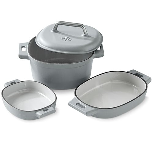 Pampered Chef 5-Piece Brilliance Nonstick Cookware Set