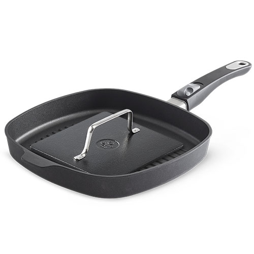 Nonstick Grill Pan Press Set Shop Pampered Chef Us Site