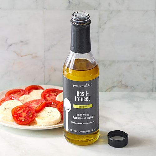 Basil Infused Olive Oil