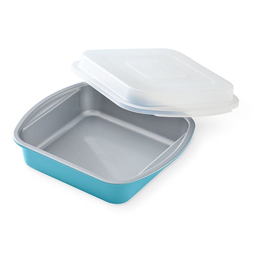 8 (20cm) Square Pan With Lid - Shop