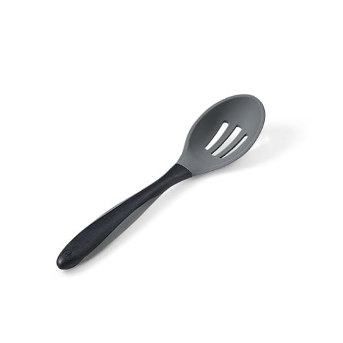 Platinum Silicone Slotted Spoon | Gray