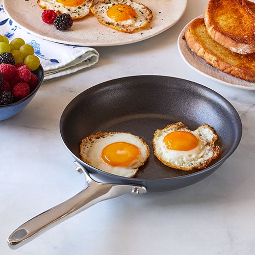 MsMk Small Frying pan, 8-inch Nonstick Durable Egg Omelet Skillet