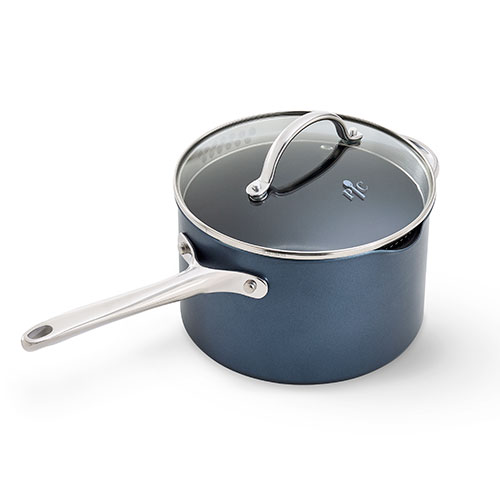 Made In Cookware - 4 Quart Stainless Steel Saucepan with Lid