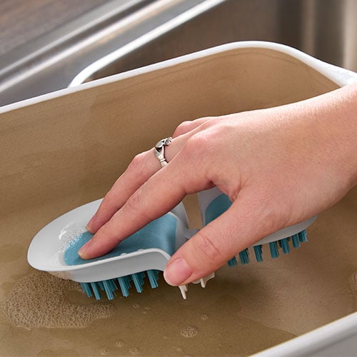 Knife & Cutlery Portable Cleaning Blade Brush