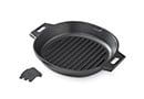 12" (30cm) Cast Iron Grill Pan Skillet