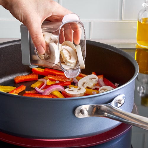 A new favorite gadget from Pampered Chef! it is the Cup Slicer. 