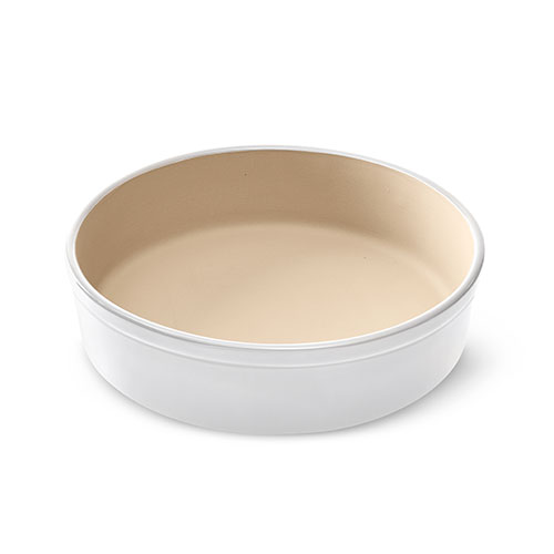 Lodge Stoneware NEW Ceramic Bakeware 9.5 1.36 Quart Pie Pan