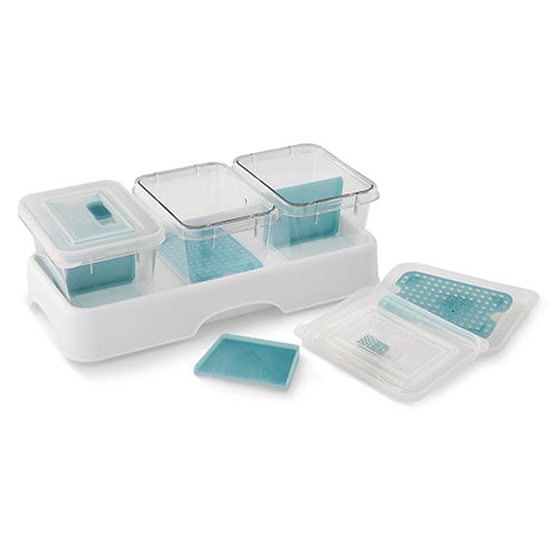 OXO Tot Baby Food Freezer Tray - 2 Pack - Teal