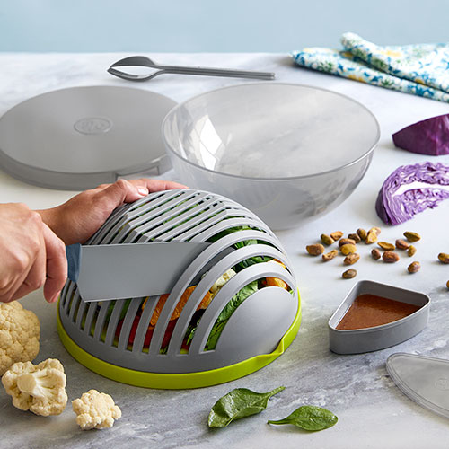 Salad Cutting Bowl Set Shop Pampered Chef US Site
