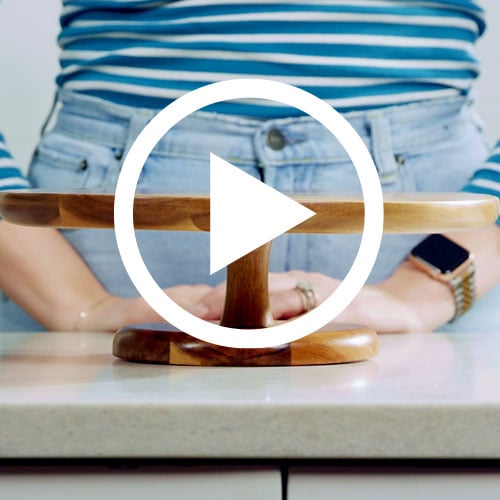 Play Wood Cake Stand Video