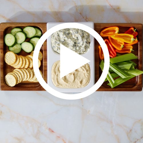Play Dual-Sided Charcuterie Board Set Video