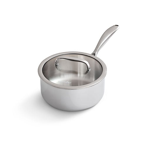 3-qt. (2.8-L) Stainless Steel Sauce Pan