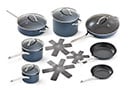 12-Piece Brilliance Nonstick Cookware Set