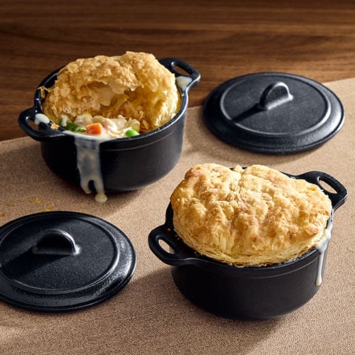 Enameled Cast Iron Mini Cocotte Set