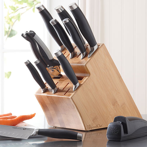 Bamboo Knife Block Set Shop Pampered Chef US Site
