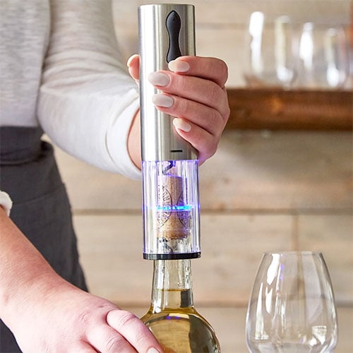Electric Wine Bottle Opener Automatic Wine Corkscrews Cork Remover 