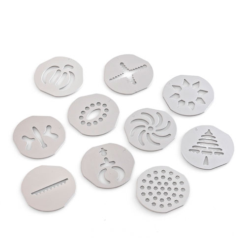 Replacement Disks for Cookie Press Shop Pampered Chef US Site