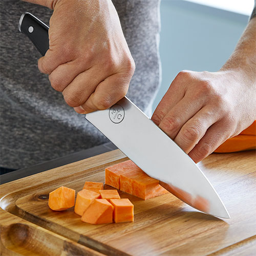 Cutlery-Pro Forged Wide Chef Knife, 8-Inch Blade, 8 Chef Knife - Harris  Teeter