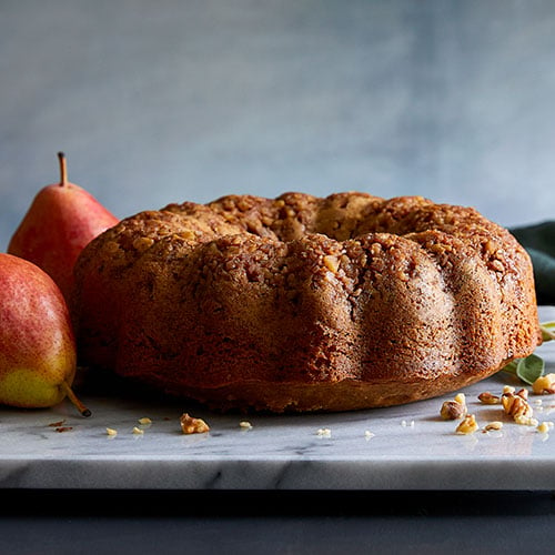 Heavy Speckled Cinnamon Brown & Cream Stoneware Bundt Cake Pan / Baker -  Ruby Lane