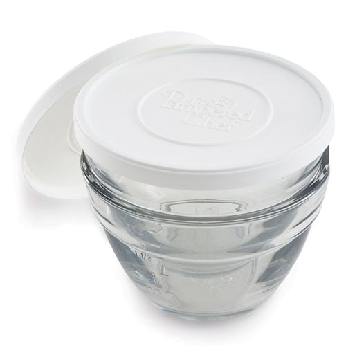 Pampered Chef 4 Cup Glass Batter Bowl (No Lid)