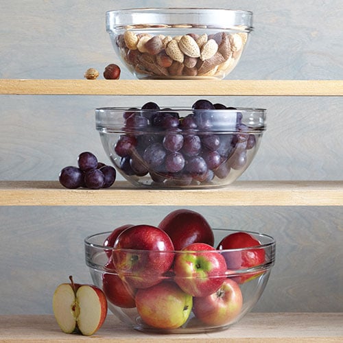 Fruit Bowl With Lid 